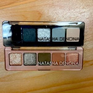 BUNDLE OF TWO natasha denona mini palettes xenon and retro